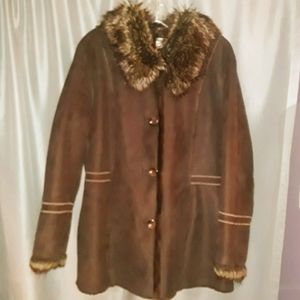 Midtown Women's XL fur coat